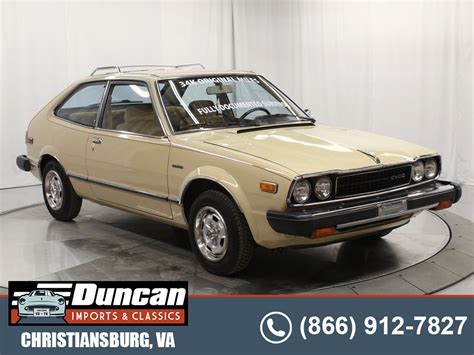 Used 1979 Honda Accord For Sale At Duncan Imports And Classic Cars