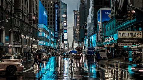 Rainy Day In New York City Josepinejackson Wallpaper 40887884 Fanpop