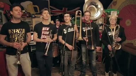 Our bandleader has been busy in the studio writing and recording, summer love by. New York Brass Band - Never Gonna Give You Up (Live on The ...