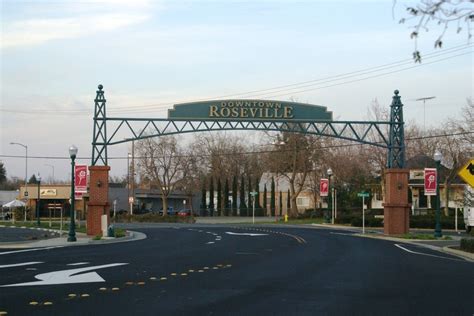 Roseville Ca Vernon Street In Downtown Roseville Photo Picture