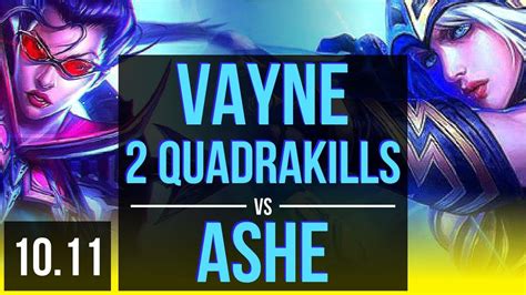 Vayne Lulu Vs Ashe Yuumi Adc Quadrakills Triple Kills Br