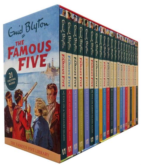 The Famous Five Collection 21 Books Collection