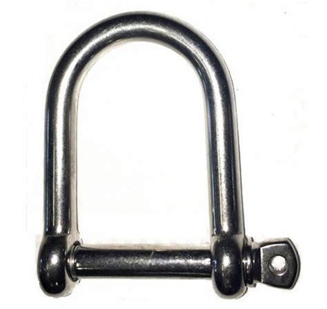 Stainless Steel Wide Jaw D Shackle Wide Jaw Shackle