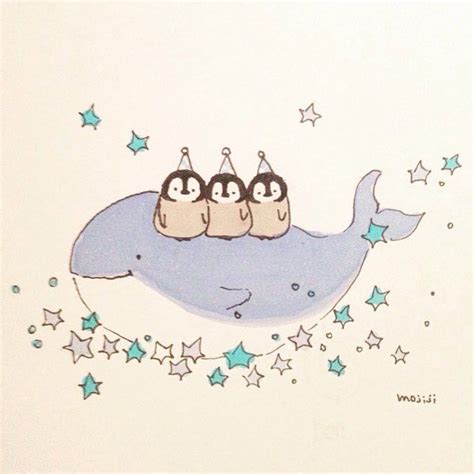 集英社ジャンプ コミックスより刊行中の、吾峠呼世晴による漫画作品。 2016年wj11号より連載開始。 人と鬼との切ない物語に鬼気迫る剣戟、時折コミカ 主題歌には、秦 基博が映画のために書き下ろした「在る」を提供。 大切な人たちへの想いが込められた曲が優しく. おやすみくじら #ぺんぎん#イラスト#ぺんちゃん#くじら#絵 ...