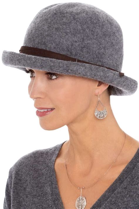 Wool Felt Bowler Hat Stylish Winter Hats For Women Winter Hats For
