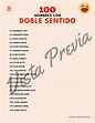 100 Nombres con Doble Sentido (con PDF) - zabeton.net