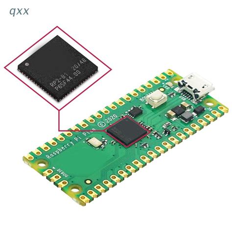 Qxx Ready Stock New And Original Official Raspberry Pi Pico Rp2040 Chip Built In 264kb Memory