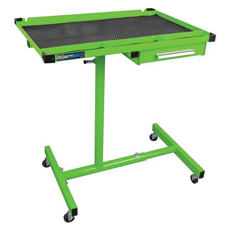 Atd® 7025 Green Heavy Duty Mobile Work Table With Drawer