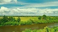 River Neman , Belarus. stock image. Image of belarus - 96753465