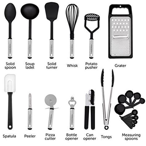 Cool Top 10 Best Cooking Utensils Top Reviews Cooking Tool Set