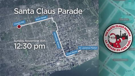 Santa Claus Parade Road Closures On Sunday Toronto Globalnewsca