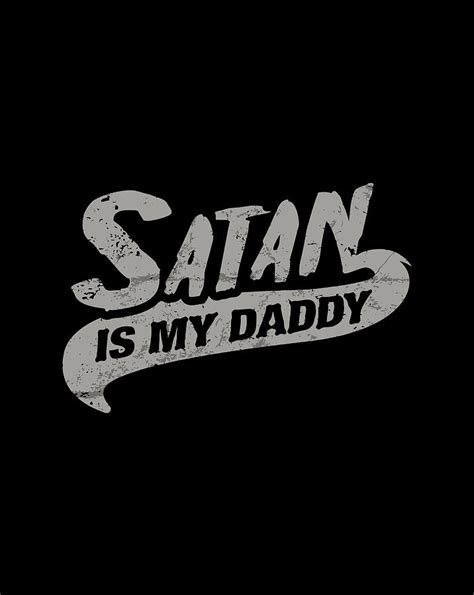 Occult Satan Is My Daddy Atheist Baphomet Devil Antichrist Pullover