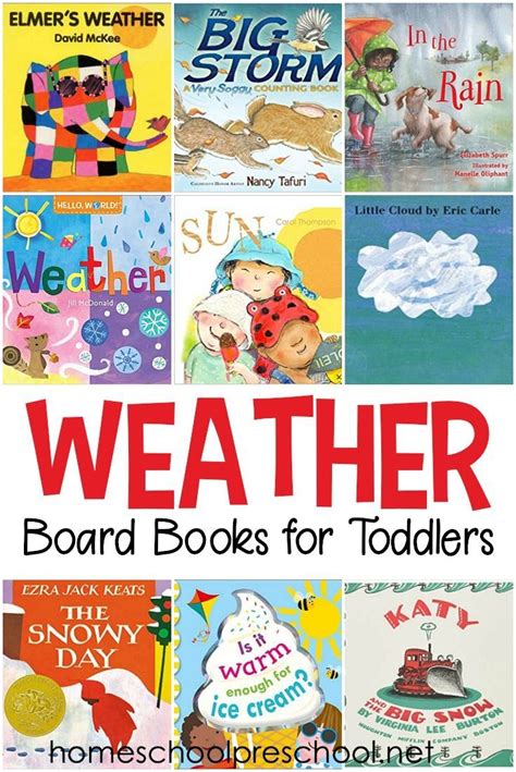 More Than 20 Wonderful Weather Books for Toddlers | Weather books
