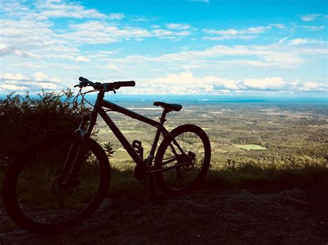 Thatcher Park North Mountain Bike Trail In Altamont New York