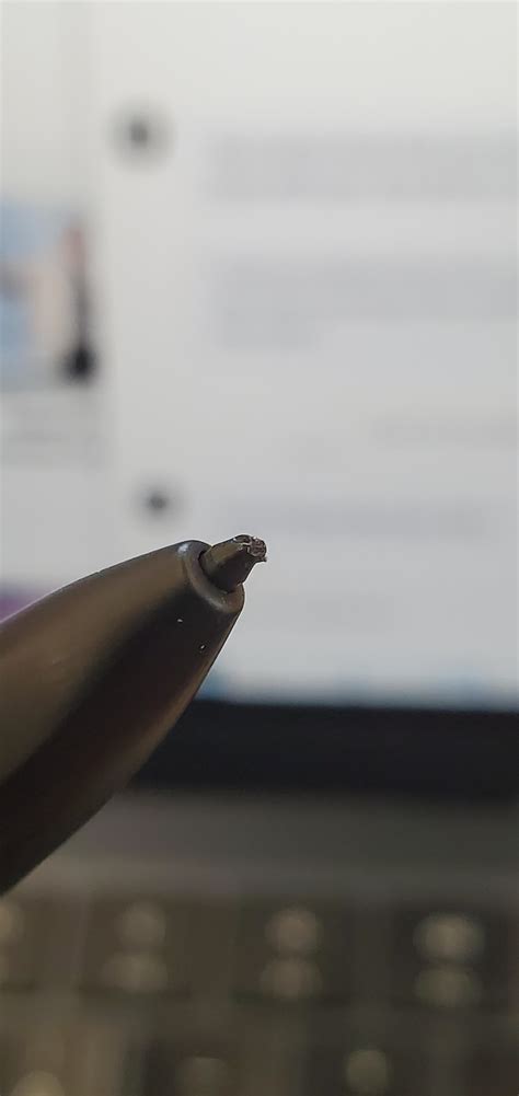 A day after I received my new Samsung Tab S9, the S Pen tip looks