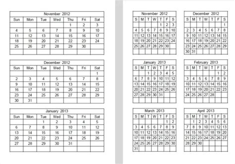 Excel Calendar Printer Templates Spreadsheet 2023 2024 Calender 186