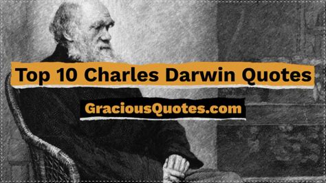 Top 10 Charles Darwin Quotes Gracious Quotes Youtube