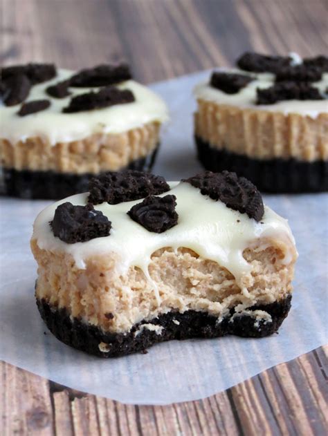 Mini Oreo Cheesecake Recipe Yummy Addiction