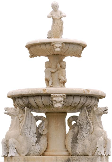 Download 2 Stage Fountain Png Image For Free