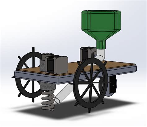 Seed Sowing Robot D Cad Model Library Grabcad