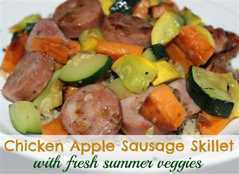 Cut sausages into ½ inch pieces (about 10 per link) place in slow cooker without any additional liquid. simply made with love: Chicken Apple Sausage Skillet