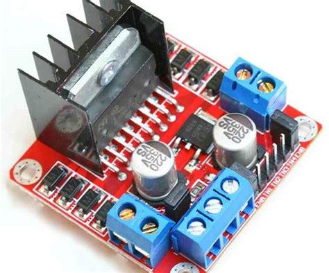 How To Use The L298 Motor Driver Module Arduino Tutorial 4 Steps
