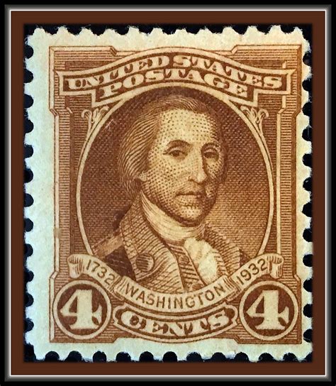 1932 4c Washington Bicentennial Stamp A Photo On Flickriver