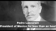 19th February 1913: Pedro Lascurain began the world's shortest ever ...