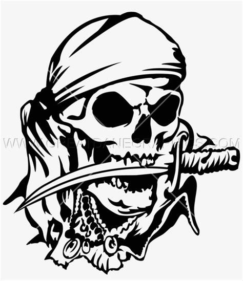 Pirates Of The Caribbean Skull Drawing Free Download On Clipartmag
