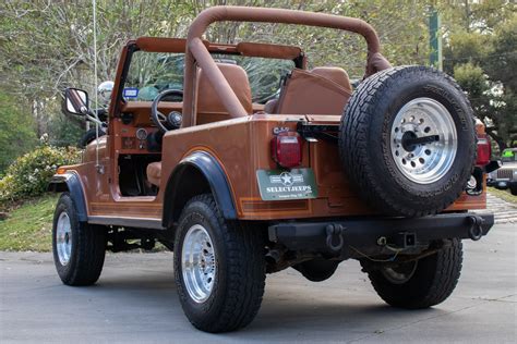 Used 1981 Jeep Cj 7 For Sale 25995 Select Jeeps Inc Stock 077839