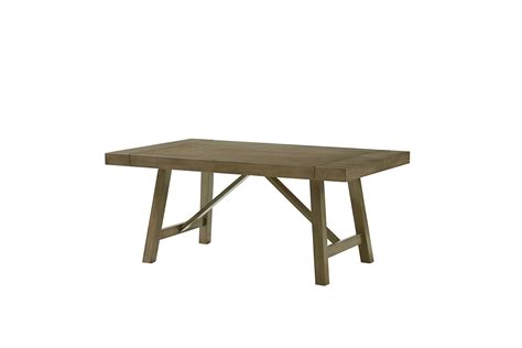 Standard Furniture Omaha Trestle Table In Grey 16681 By Dining Rooms