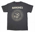 Officially licensed Ramones t-shirt featuring a distressed front print ...