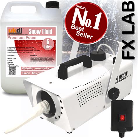 Fxlab Snow Storm Ii Machine Artificial Snowflake Blizzard 600w