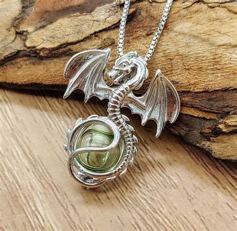 Sterling Silver Dragon Locket Urn Necklace For Ashes Etsy Canada