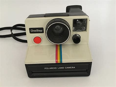 Polaroid Onestep Sx 70 Whiterainbow Camera