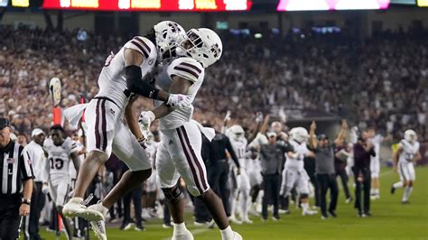 Mississippi State Football Is Favored To Beat Ole Miss Should It Be