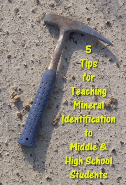 Mini Me Geology Blogfive Tips For Teaching Mineral Identification To
