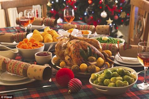 The stuffing can be served inside the turkey or as a side dish. Is the UK's Christmas dinner the most BORING? | Daily Mail Online