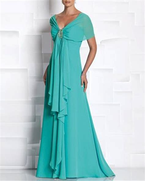 Chiffon Asymmetric Maxi Dress Gown