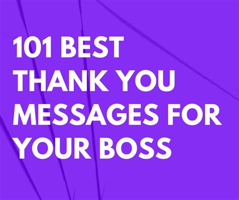 Show Your Boss Appreciation Thank You Boss Quotes Best Thank You