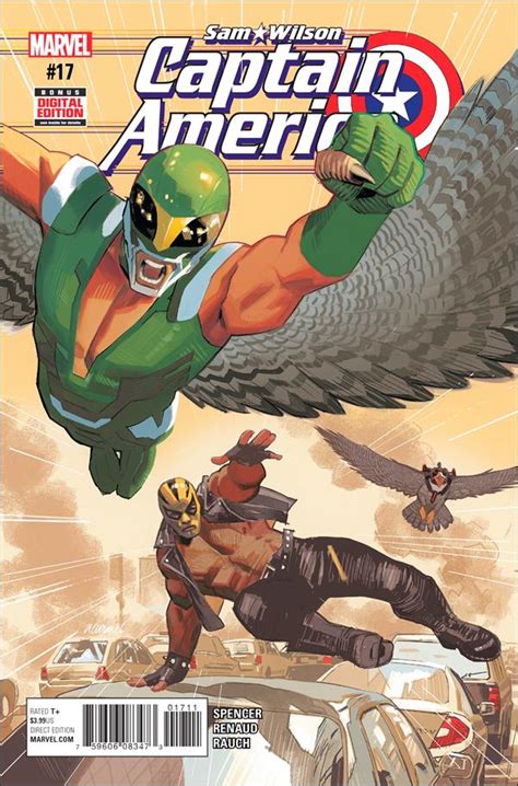 Captain America Sam Wilson 17 A Mar 2017 Comic Book By Marvel