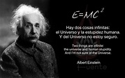 Albert Einstein - Dos cosas infinitas, el universo y la lestupidez ...