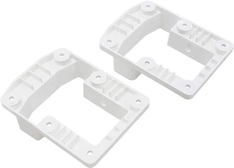 A wide variety of vinyl fencing brackets options are available to you, such as pressure treated wood type, feature, and metal type. Vinyl Fence Railing Deluxe Bracket Kit- 2 Sets (White) | eBay