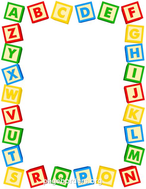 Free Alphabet Border Cliparts Download Free Alphabet Border Cliparts