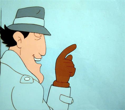 Animation Art Inspector Gadget Production Art Hand Painted Cel And