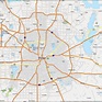 Map Of Dallas Area Map Of The World - Gambaran