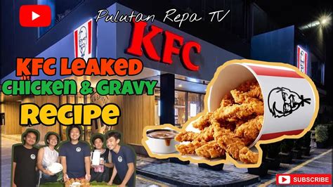 Kfc Style Fried Chicken And Gravy Secret Recipe Kentucky Fried Chicken