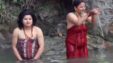 Holy Bath Of Hindu Women World Wide YouTube