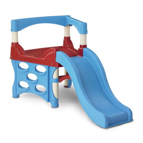 American Plastic Toys Toddler Kids Outdoor Indoor First Climber Slide