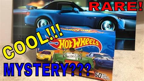 Hot Wheels Unboxing Mystery Box 50 Pack Cool And Rare 2018 Cars Inside
